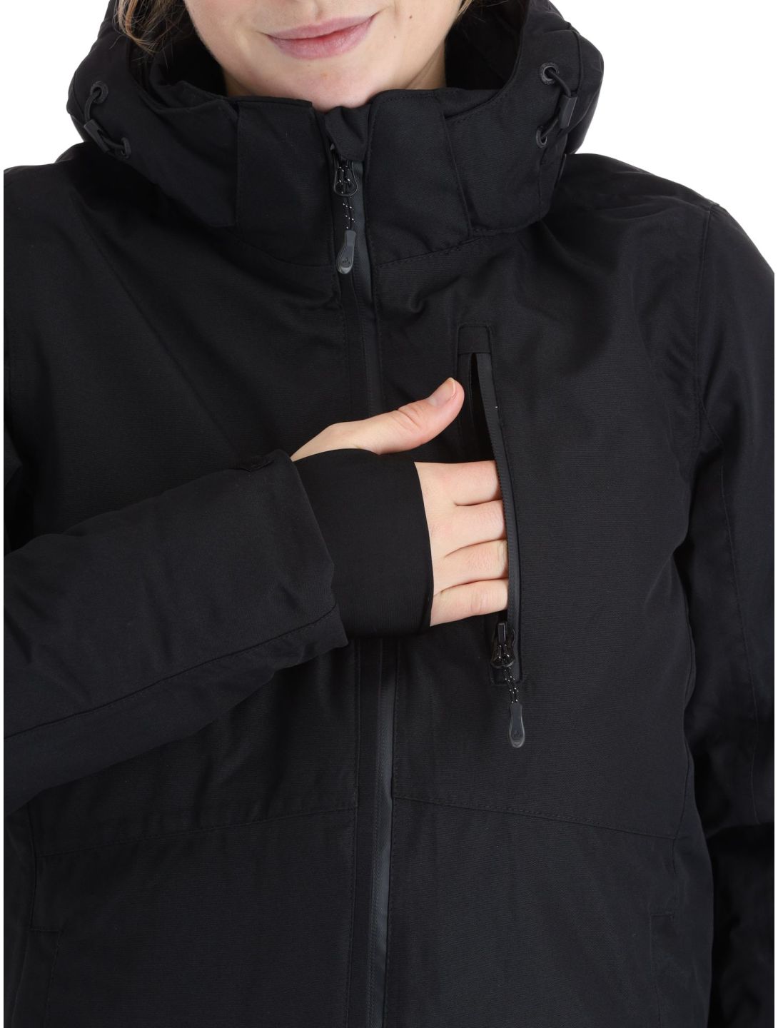 Whistler, Drizzle ski-jas dames Black zwart 