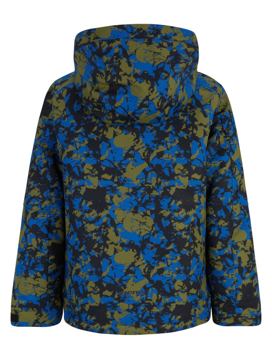 Ziener, Aluck Junior ski-jas kinderen Natural Camo blauw, groen 