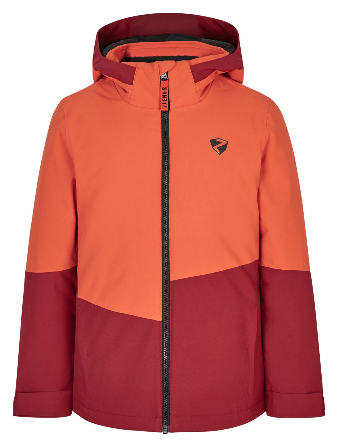 Ziener, Avak Junior ski-jas kinderen Red Cabin oranje, rood 