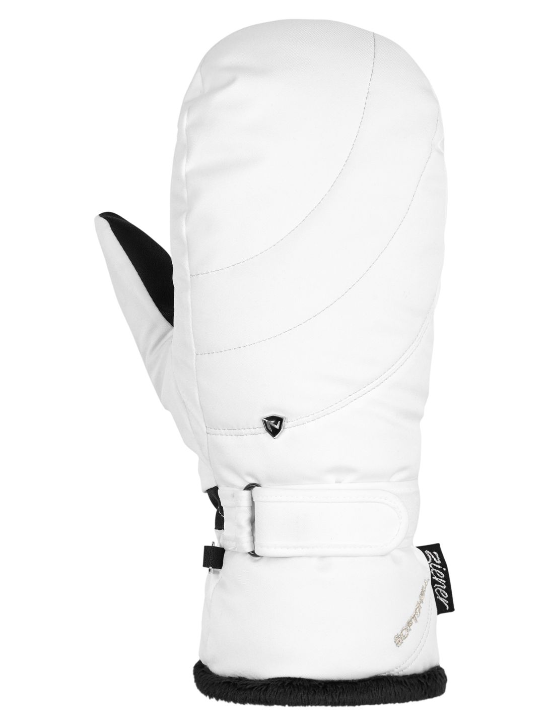 Ziener, Kahlia PR Mitten Lady skiwanten dames White wit 