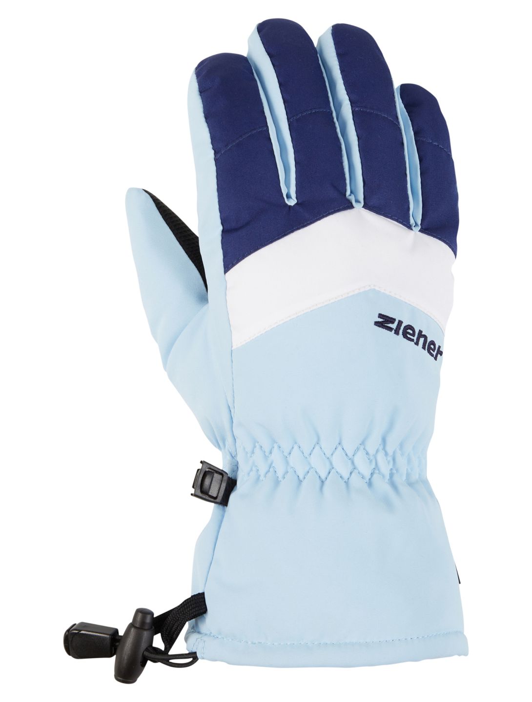 Ziener, Lett AS® Junior skihandschoenen kinderen Arctic Sky blauw 