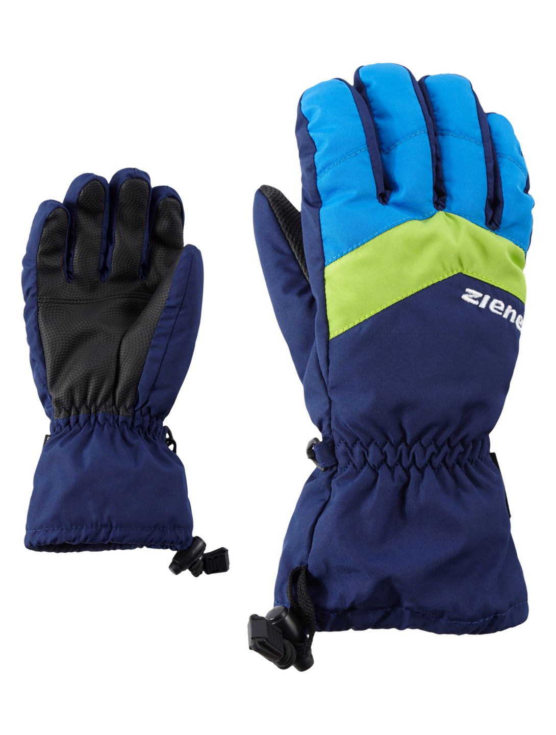 Ziener, Lett AS® Junior skihandschoenen kinderen Navy blauw 