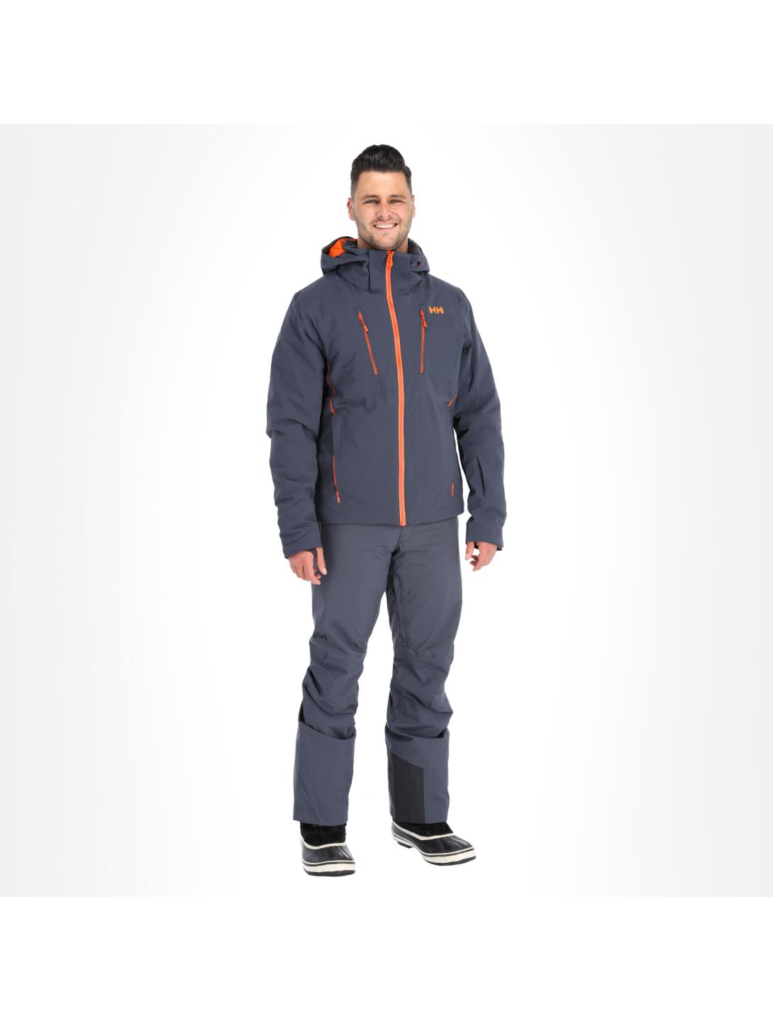 Helly Hansen, Alpha 3.0 ski-jas heren slate Grijs