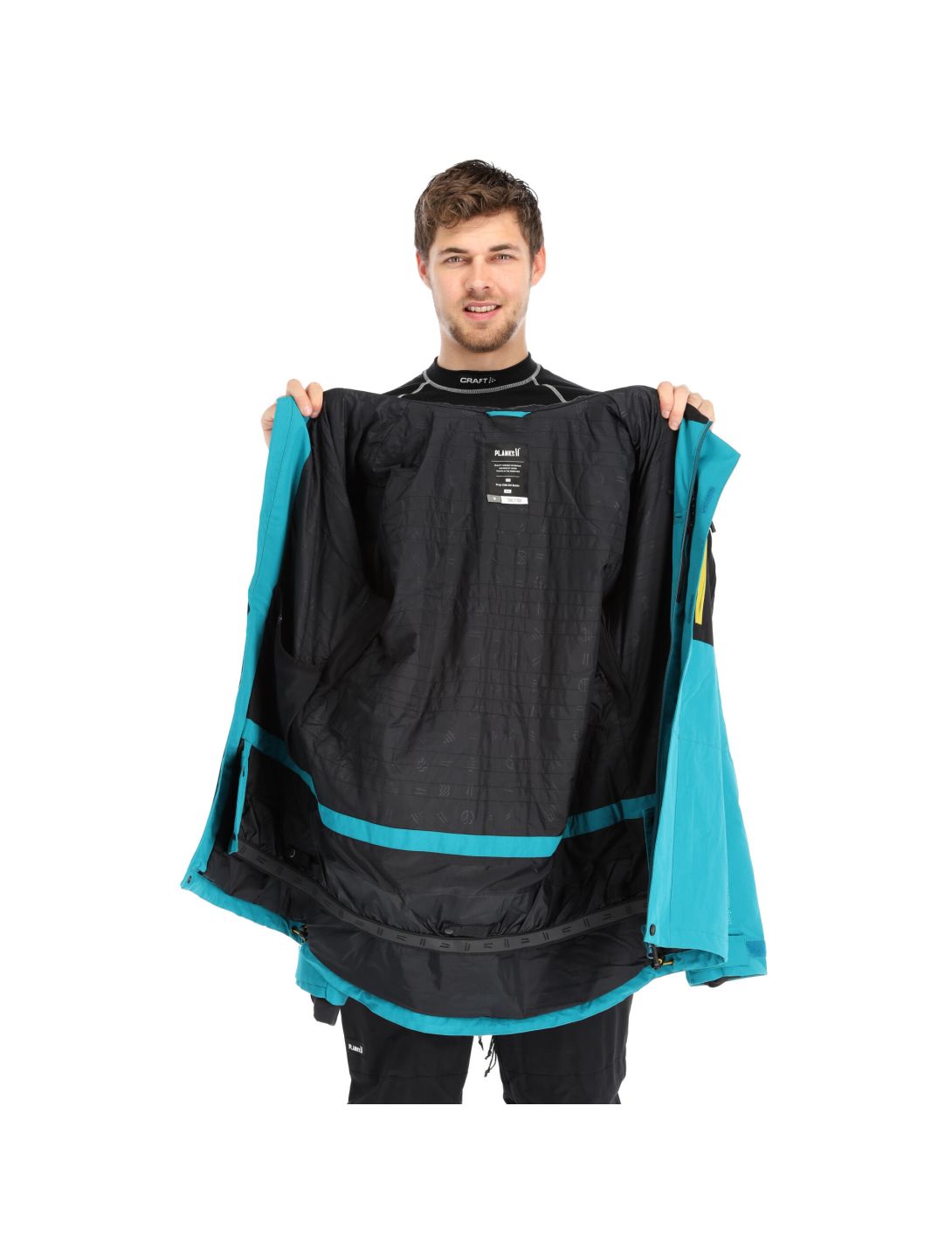 Planks, Feel Good Insulated Jacket ski-jas heren midnight teal Blauw