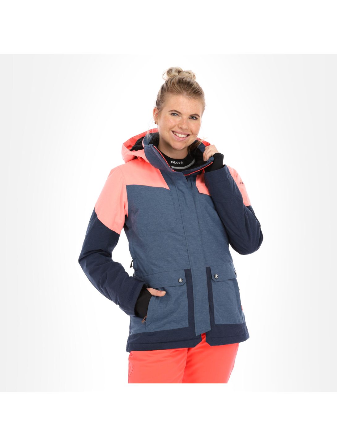 Icepeak, Cholet ski-jas dames Blauw