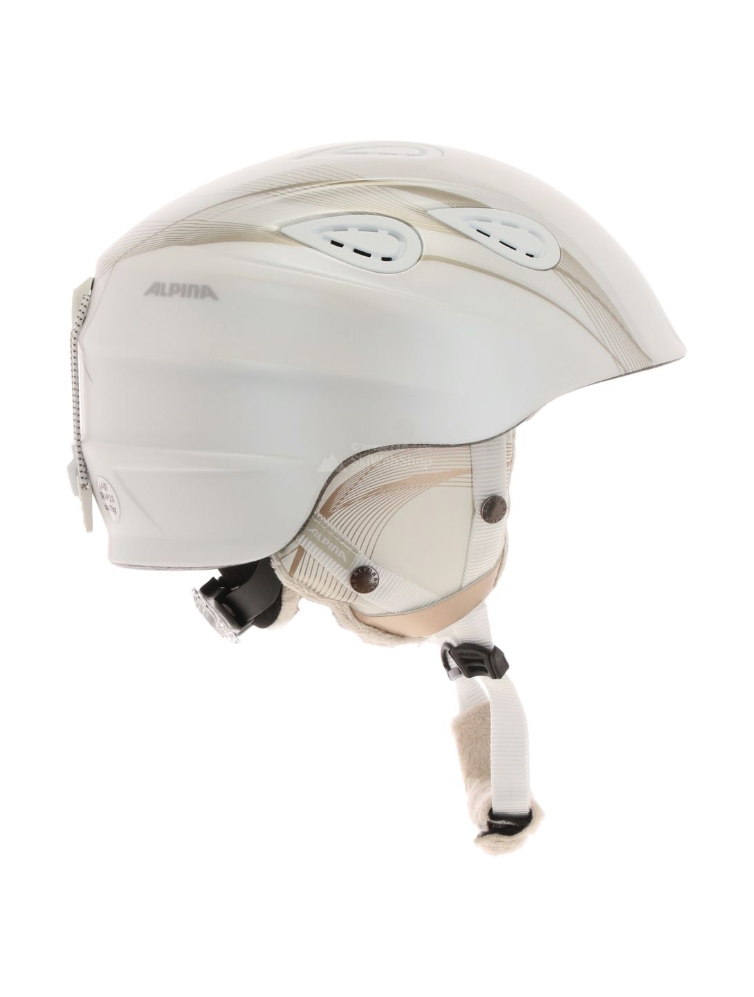 Alpina, Grap 2.0, skihelm, wit-prosecco mat