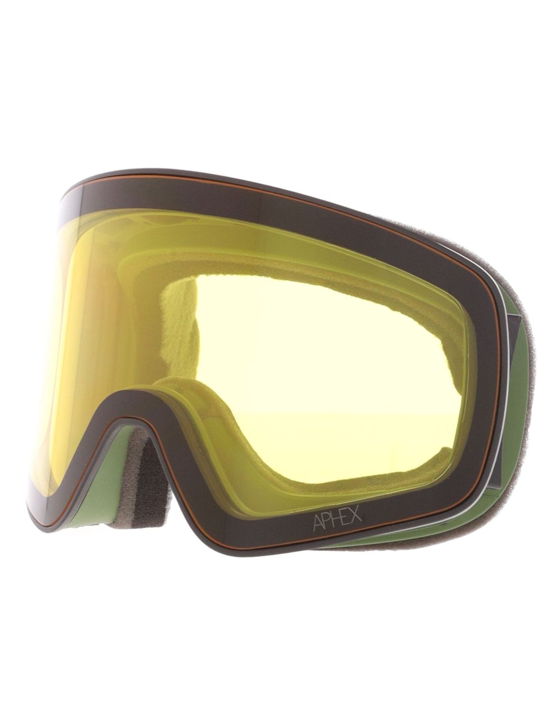 Aphex, Virgo PA Goggles extra lens unisex Matt Army Groen 