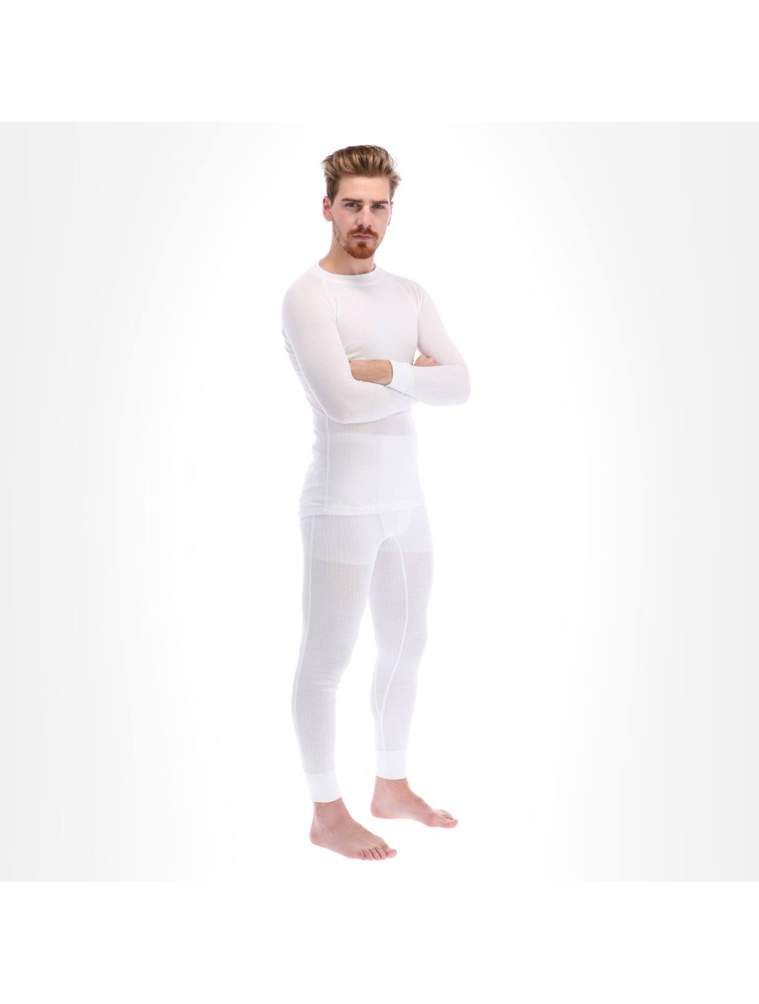 Avento, Thermal Shirt 2-pack thermoshirt 2-pack heren White wit 