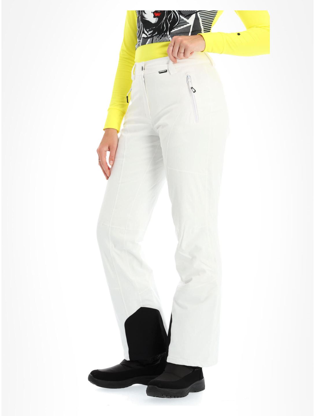 Icepeak, Freyung skibroek dames Optic White wit 