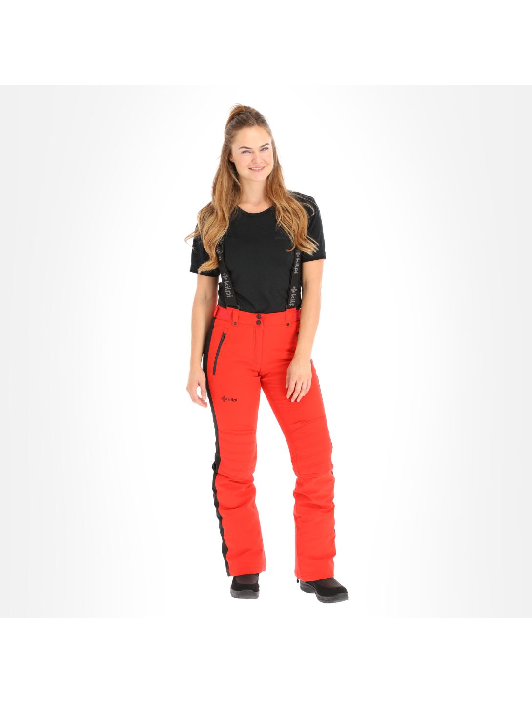 Kilpi, Hanzo-W skibroek slim fit dames Rood