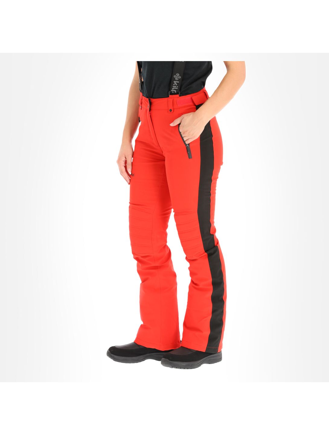 Kilpi, Hanzo-W skibroek slim fit dames Rood