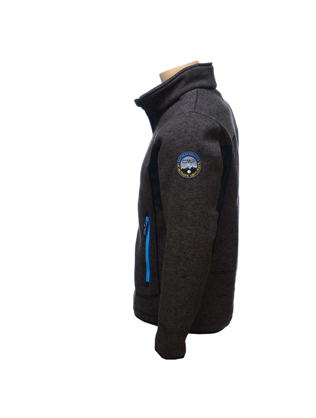 CMP, fleece ski-vest heren, gemêleerd bruin