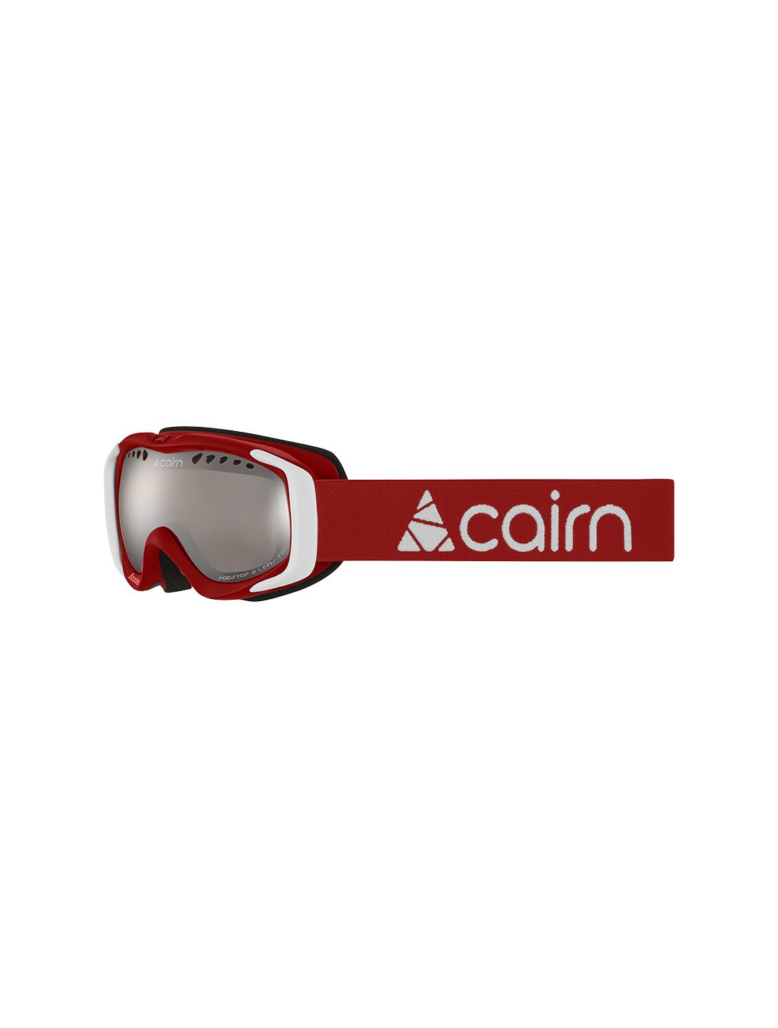 Cairn, Booster - SPX, Goggle, kinder skibril 6-12jr, mat rood-wit