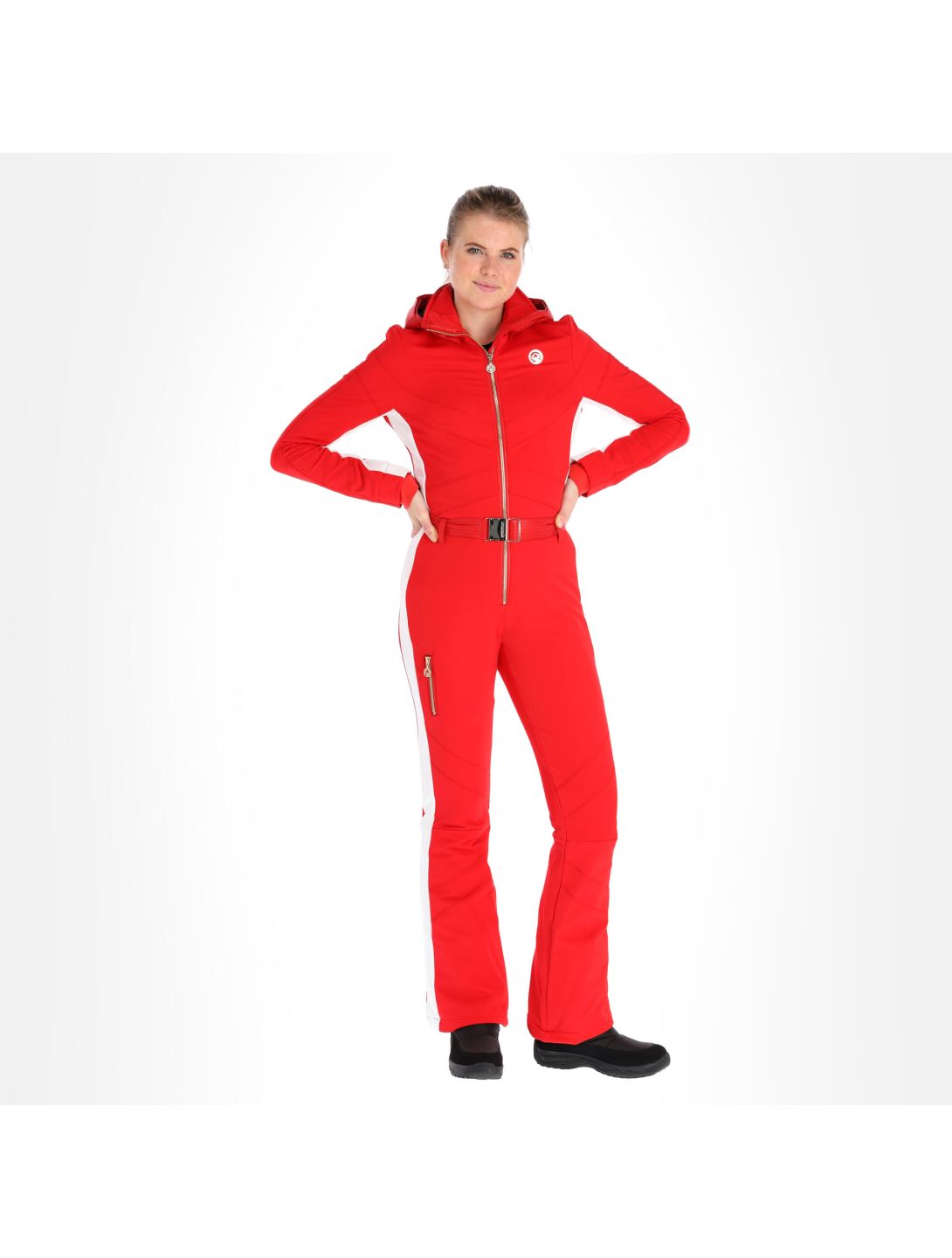 Sportalm, 942003540 DA Ski-overall dames crimson Rood