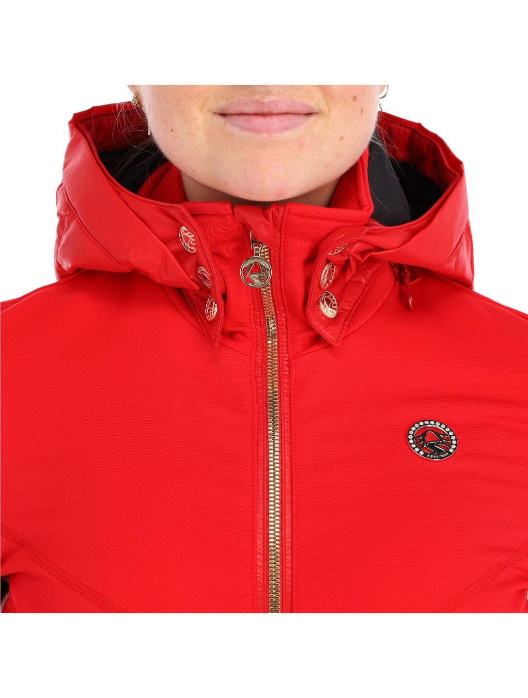 Sportalm, 942003540 DA Ski-overall dames crimson Rood