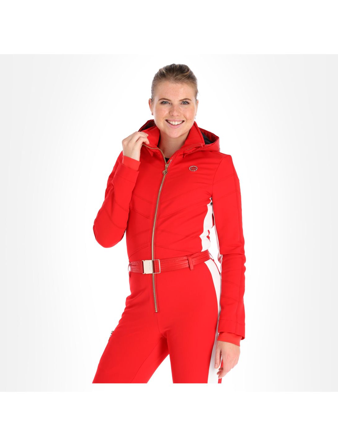 Sportalm, 942003540 DA Ski-overall dames crimson Rood