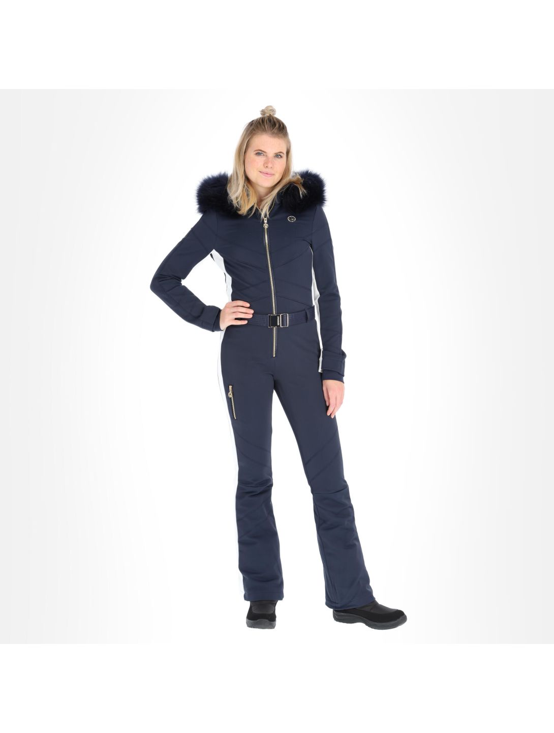 Sportalm, 942028540 DA Ski-overall dames deep water Blauw