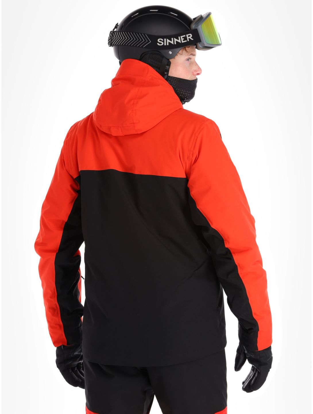 Deluni, Icerocker Plus ski-jas heren Black / Red rood, zwart 