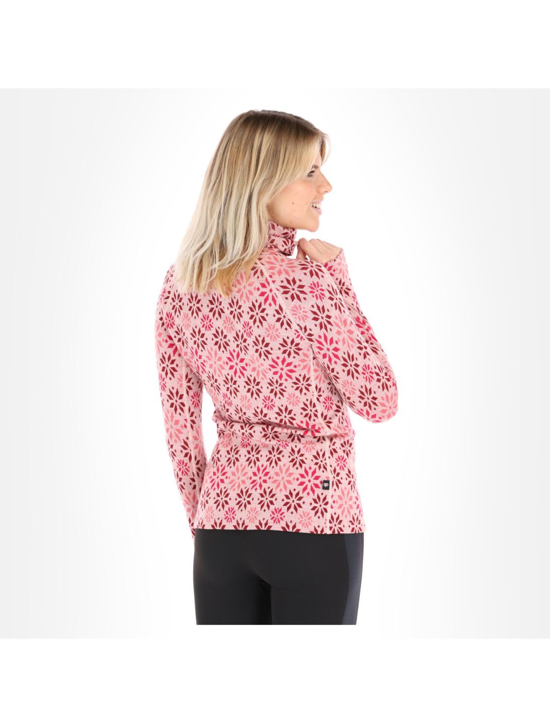 Kilpi, Jannu-W thermoshirt slim fit dames light Roze