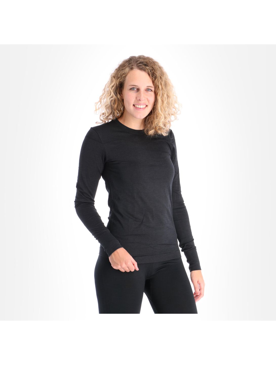 Craft, Fuseknit comfort RN LS thermoshirt dames Zwart