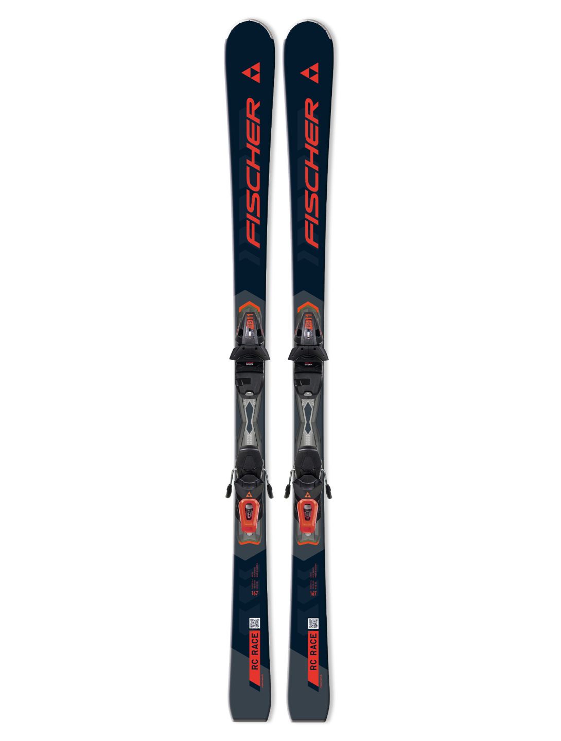 Fischer, RC Race AR + RS 11 PR ski's unisex 