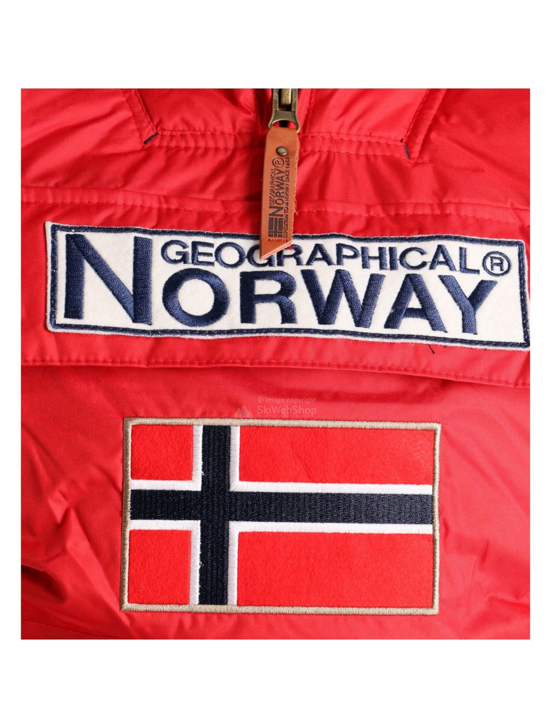 Geographical Norway, Boomera New 001 ski-jas dames rood 