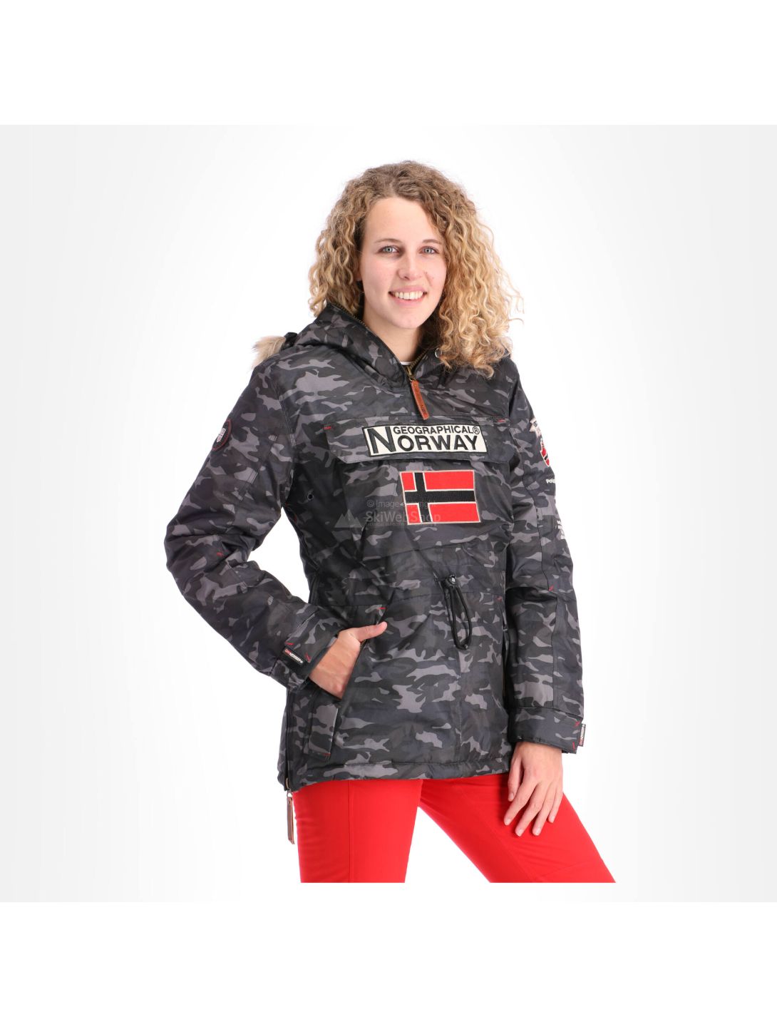 Geographical Norway, Boomera ski-jas dames Zwart