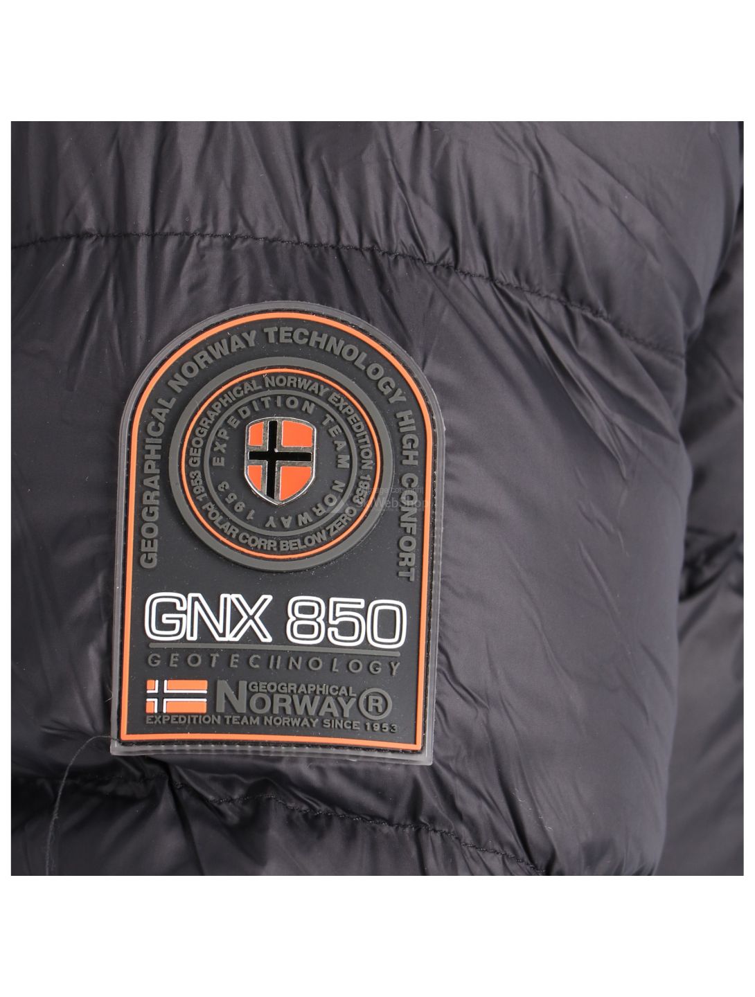 Geographical Norway, Citernier, winterjas, heren, zwart