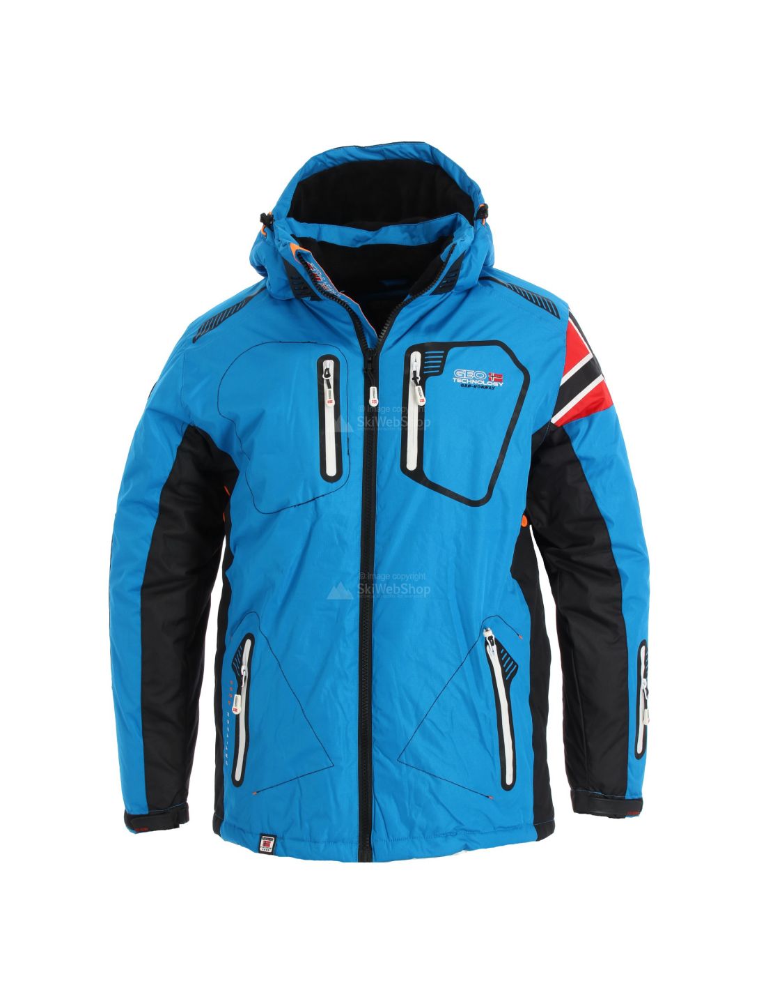 Geographical Norway, Warrior ski-jas, heren, blauw