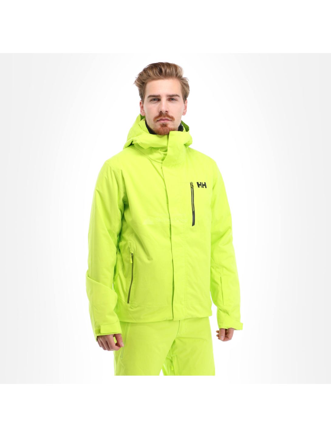 Helly Hansen, Bonanza, ski-jas, heren, azid lime groen