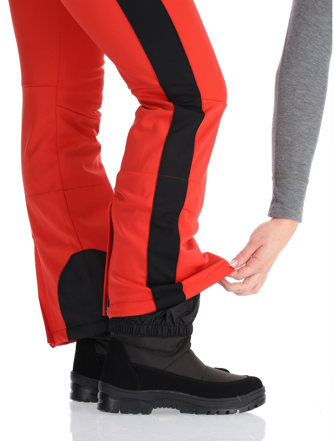 Icepeak, Ellsworth BC Skibroek Softshell dames Coral-Red Rood 