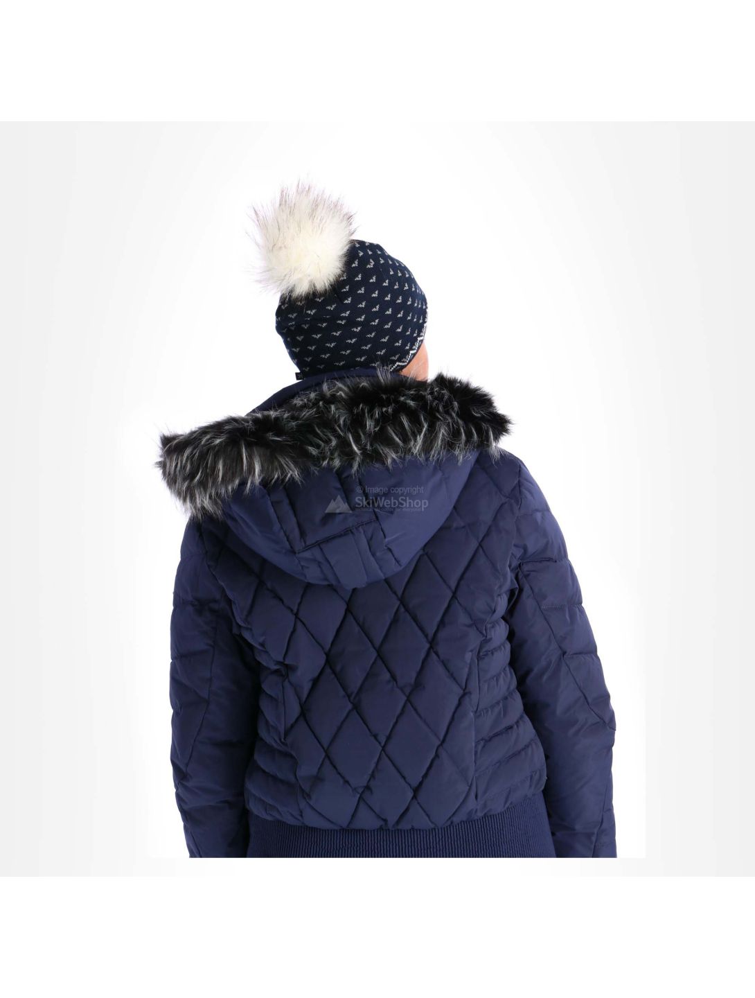 Kama, Fashion beanie, muts, dames, navy