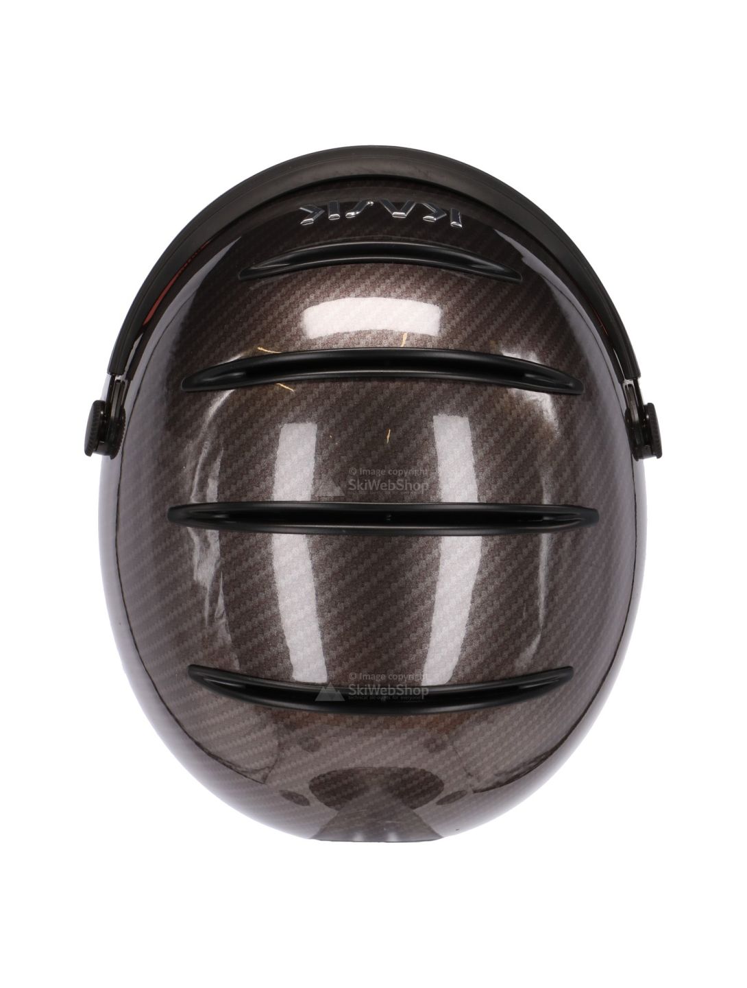 Kask, Elite Pro, skihelm, carbon bruin-goud meekleurend-vizier