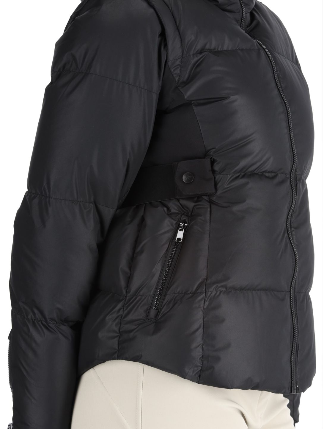 Kou Sportswear, Alpine elegance AA Jas gevoerd dames Black Zwart 