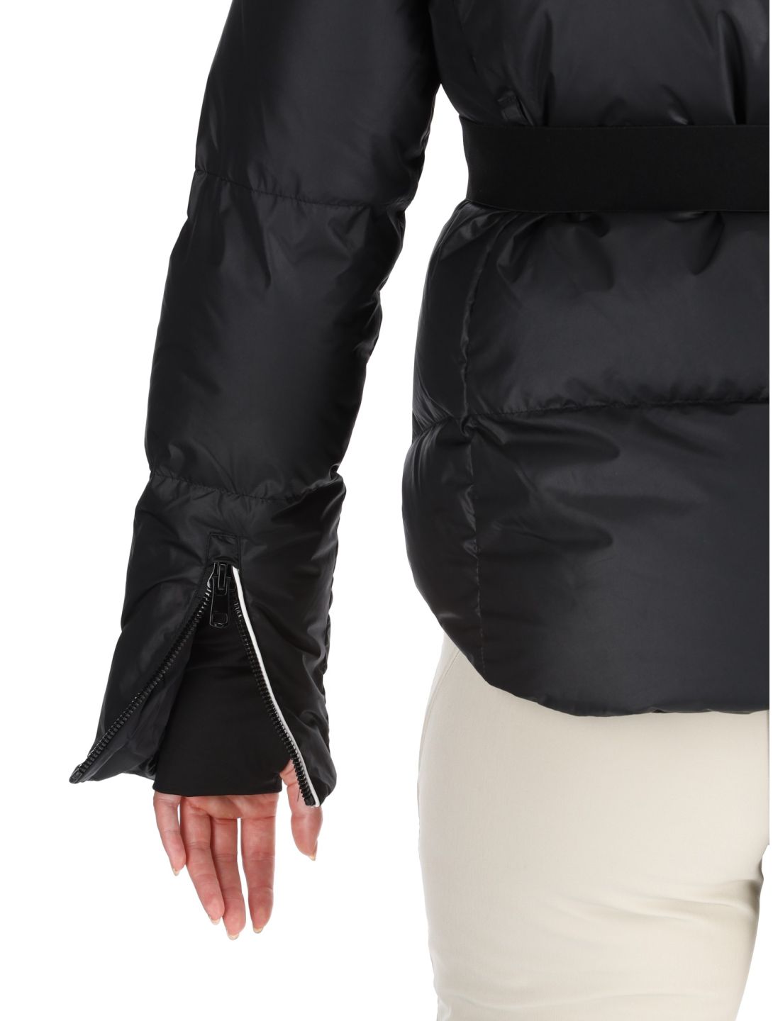 Kou Sportswear, Alpine elegance AA Jas gevoerd dames Black Zwart 