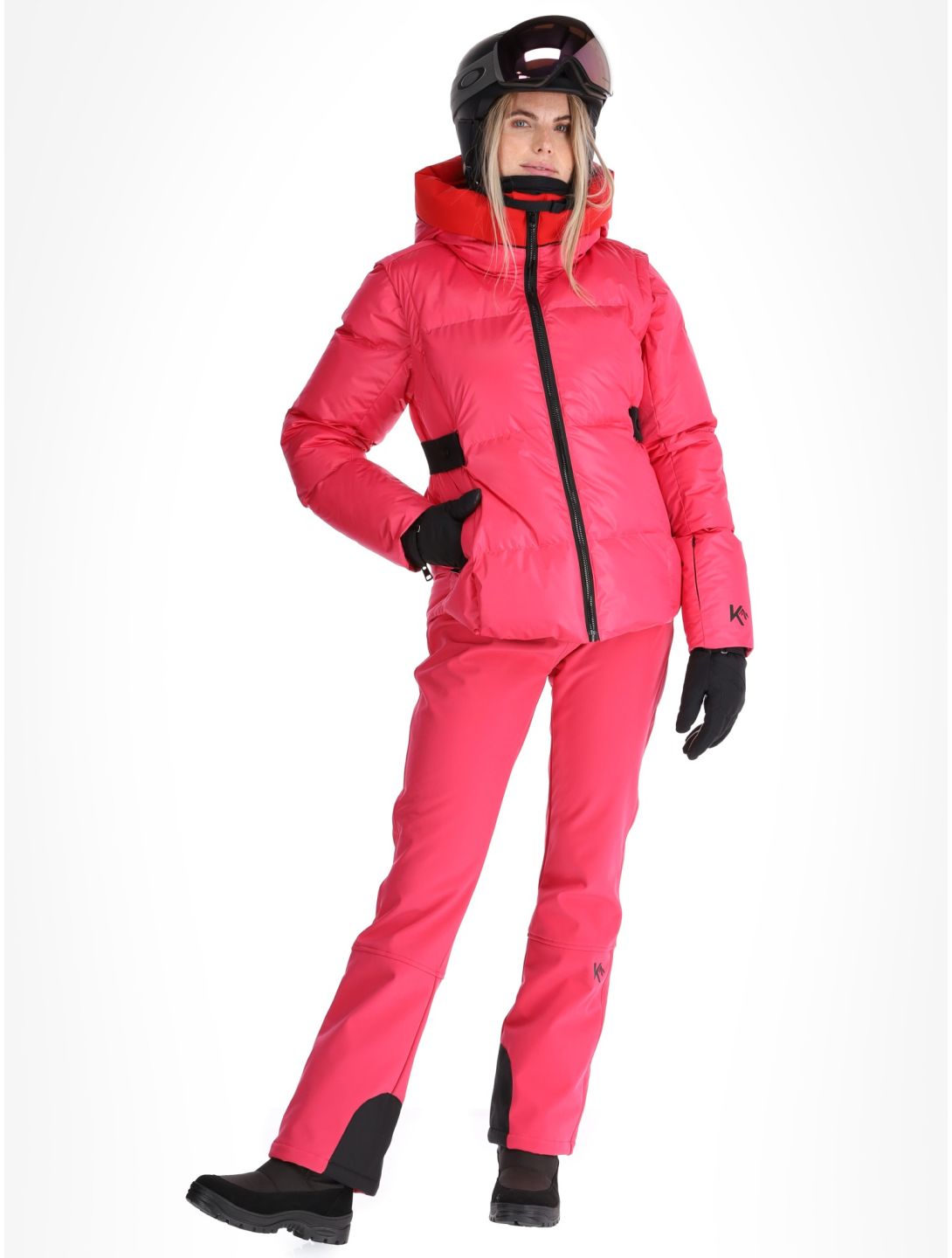 Kou Sportswear, Alpine elegance ski-jas dames Pink roze 