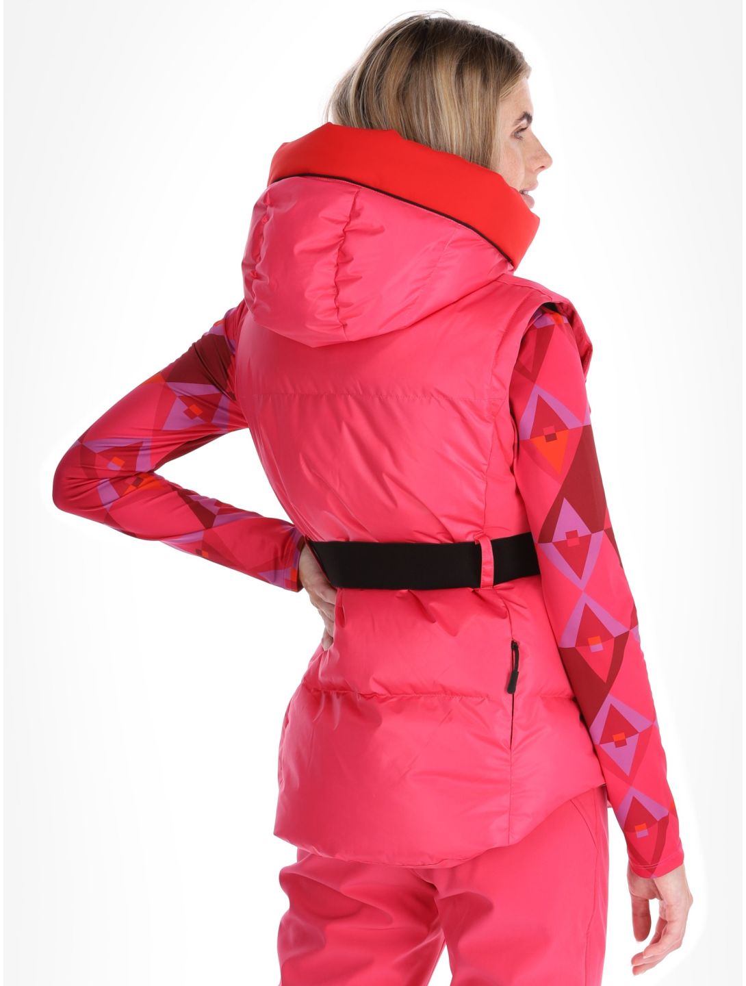 Kou Sportswear, Alpine elegance ski-jas dames Pink roze 