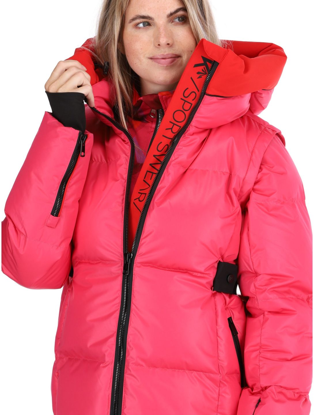 Kou Sportswear, Alpine elegance ski-jas dames Pink roze 