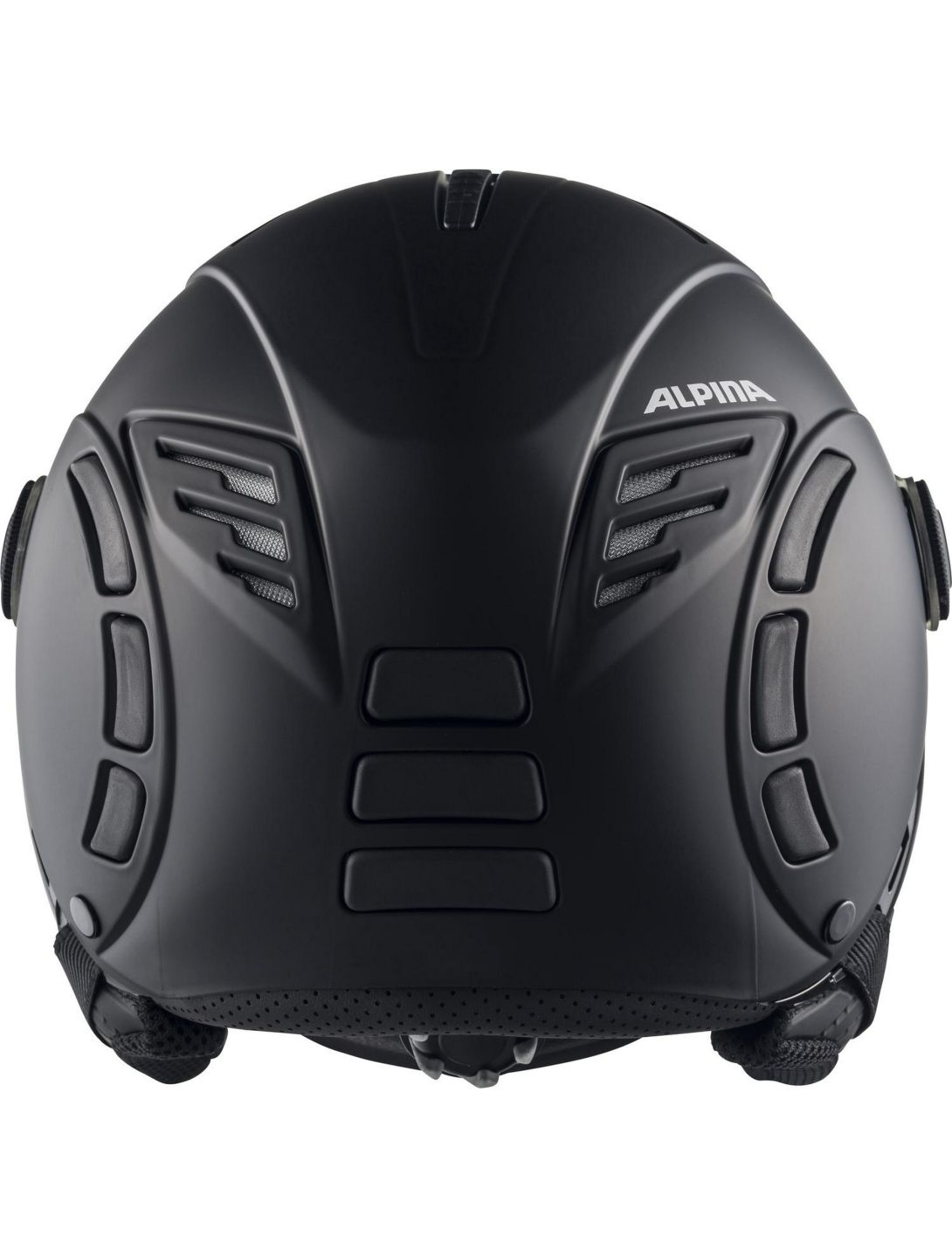 Alpina, Jump 2.0 VM skihelm met vizier unisex black matt zwart 