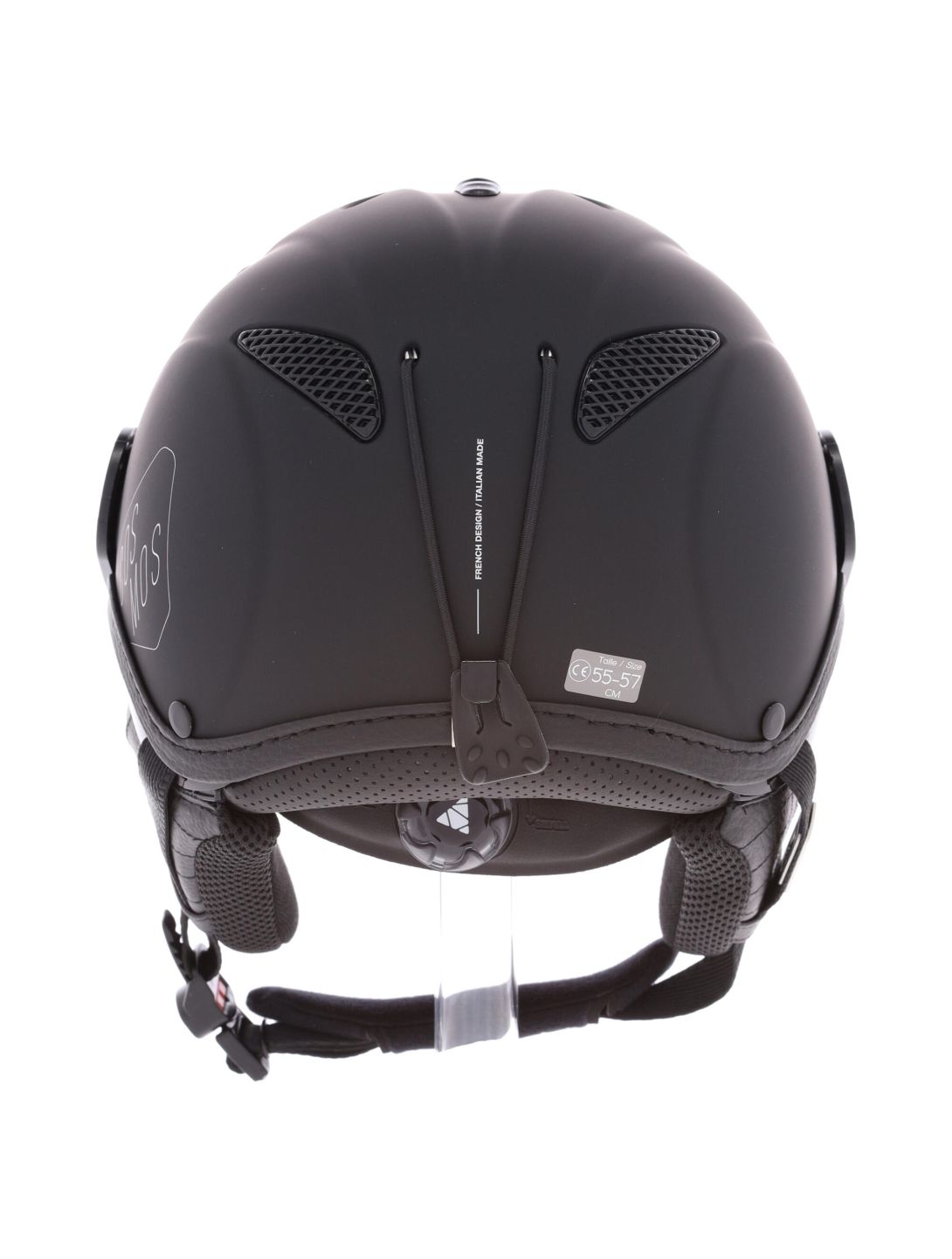 Cairn, Cosmos Evo NXT skihelm met vizier unisex leather zwart 