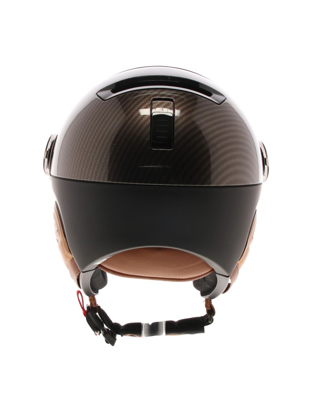 Kask, Piuma-R Elite skihelm met vizier unisex Carbon/Brown bruin, zwart 