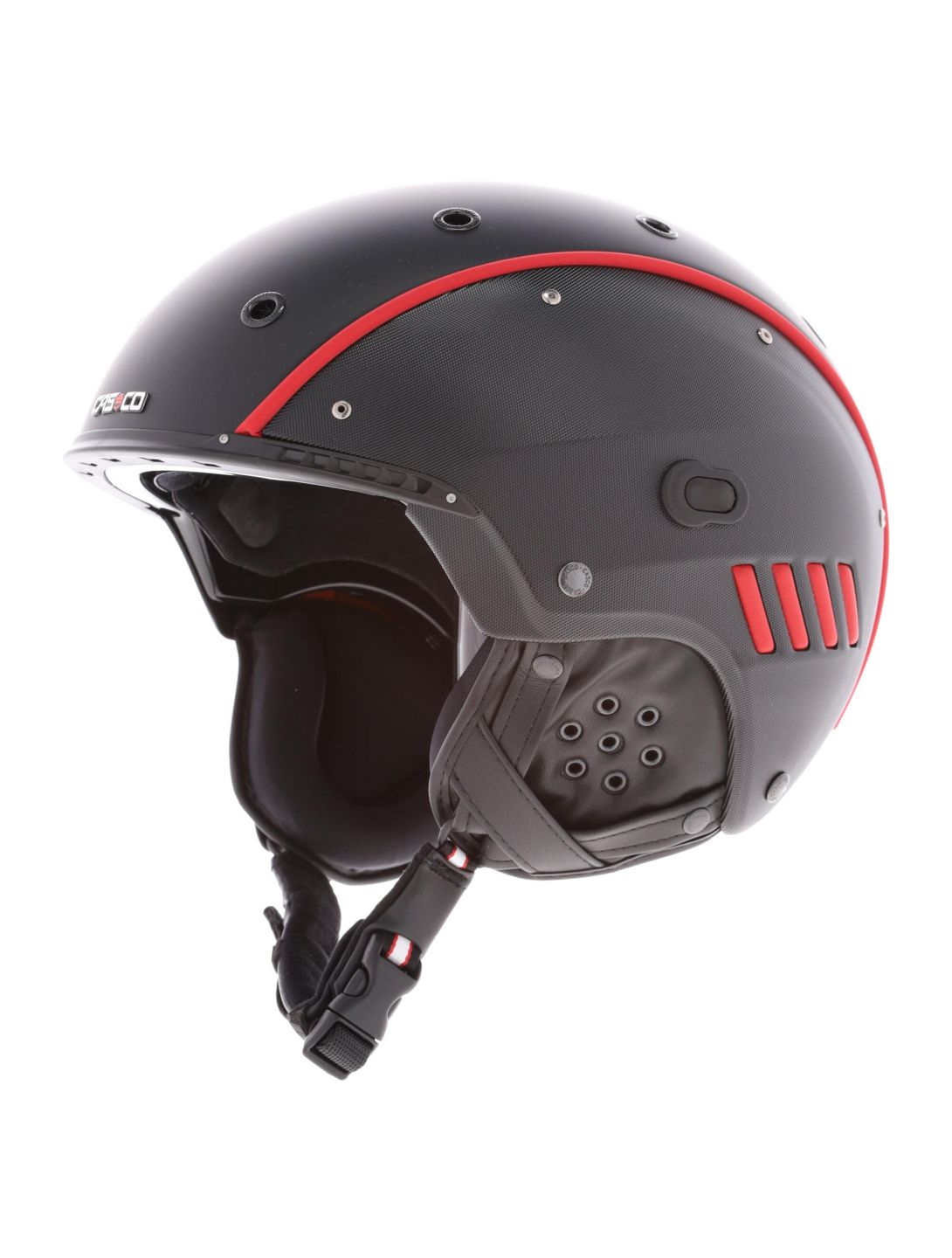 Casco, Sp-4 skihelm unisex rood, zwart 