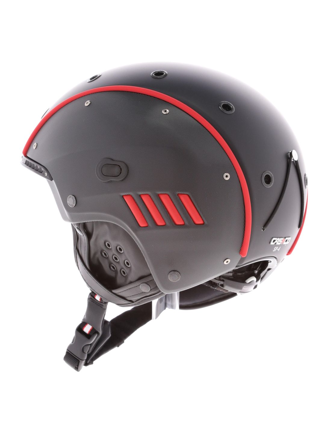 Casco, Sp-4 skihelm unisex rood, zwart 