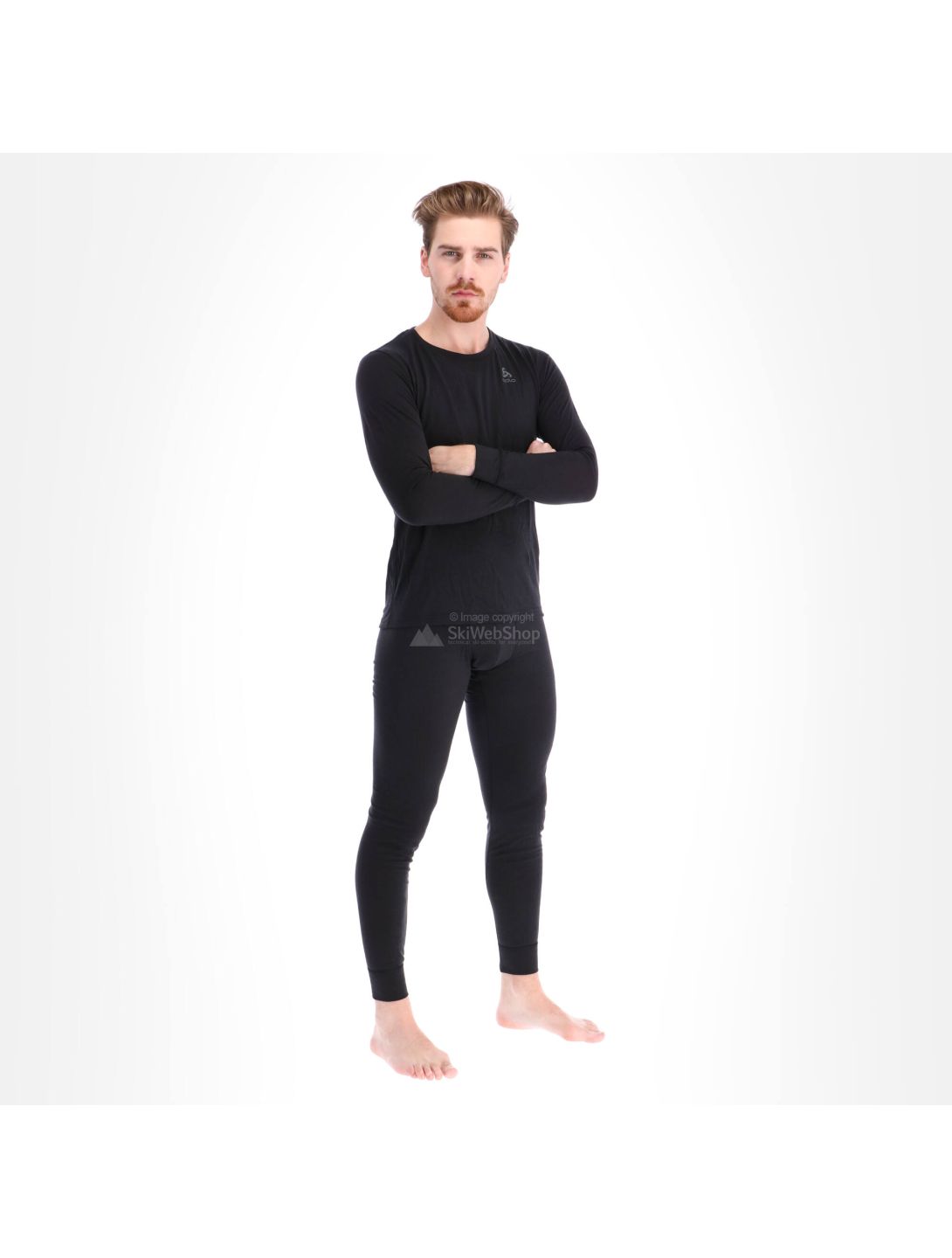 Odlo, Merino thermoshirt heren zwart 