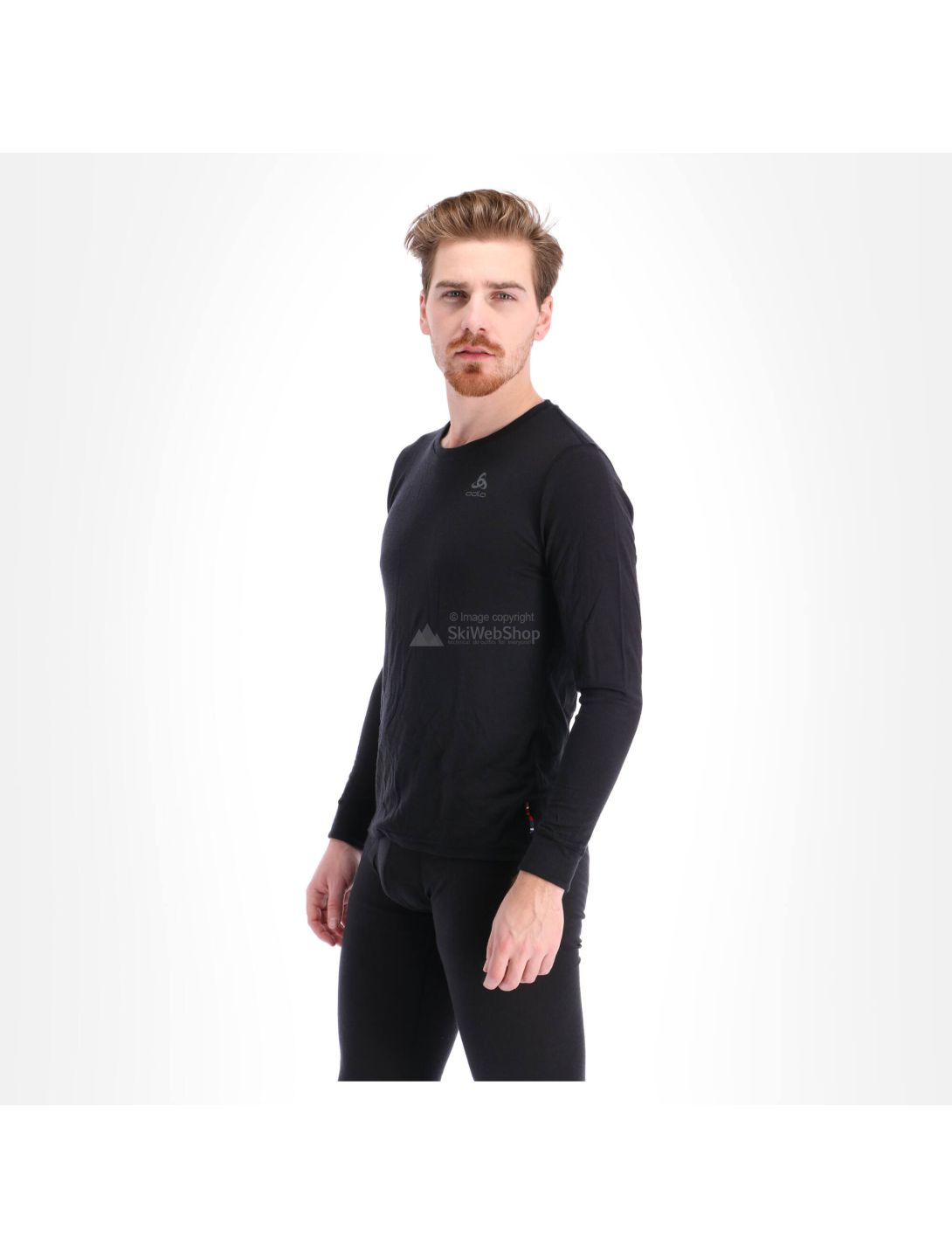 Odlo, Merino thermoshirt heren zwart 