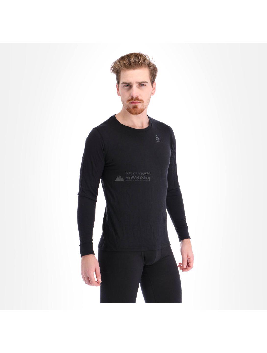 Odlo, Merino thermoshirt heren zwart 