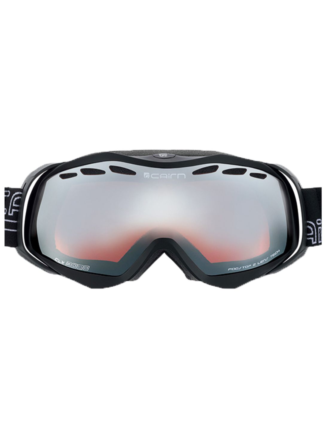 Cairn Speed, Goggle, Skibril, Mat zwart