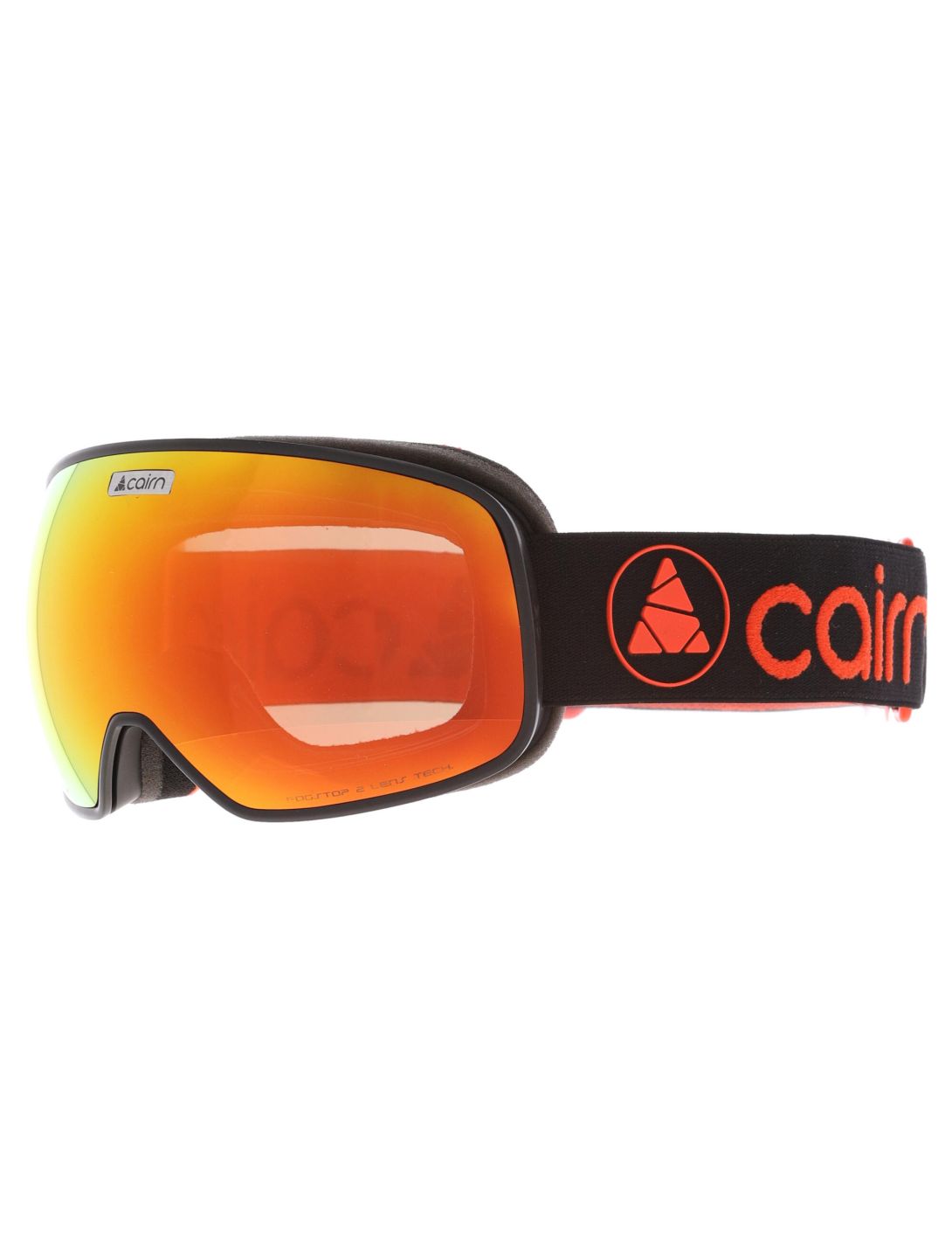 Cairn, Magnetik skibril extra lens unisex Mat Black Orange oranje, zwart 