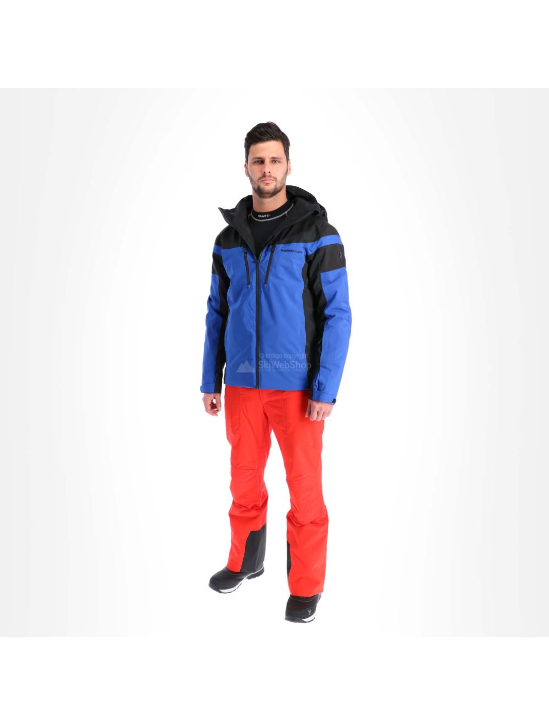 Peak Performance, Lanzo, ski-jas, heren, Island blauw