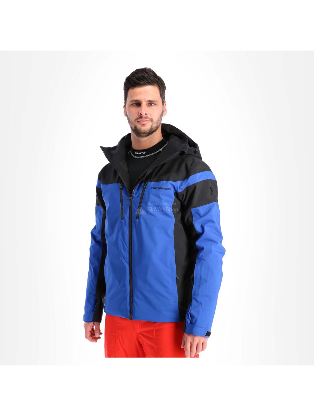 Peak Performance, Lanzo, ski-jas, heren, Island blauw